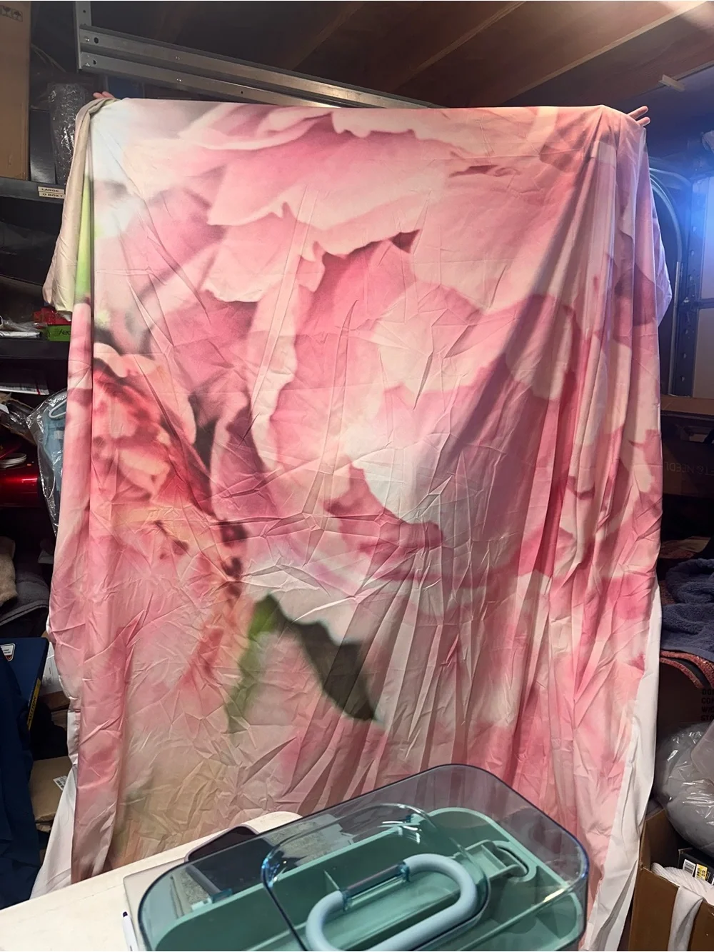 Pink Floral Duvet Cover - Soft Peony Print Bedding